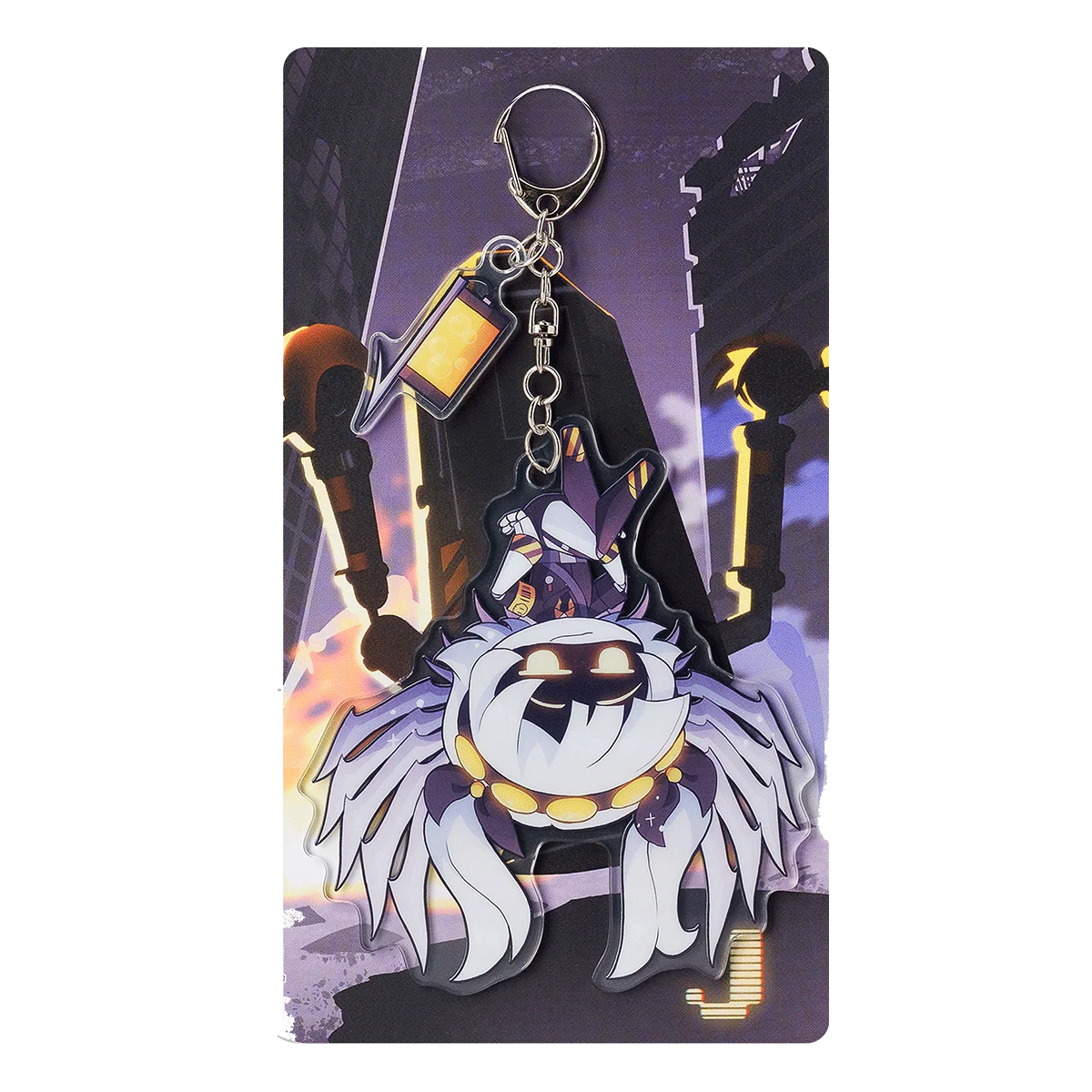 J Hang Tail Keychain - Image 2